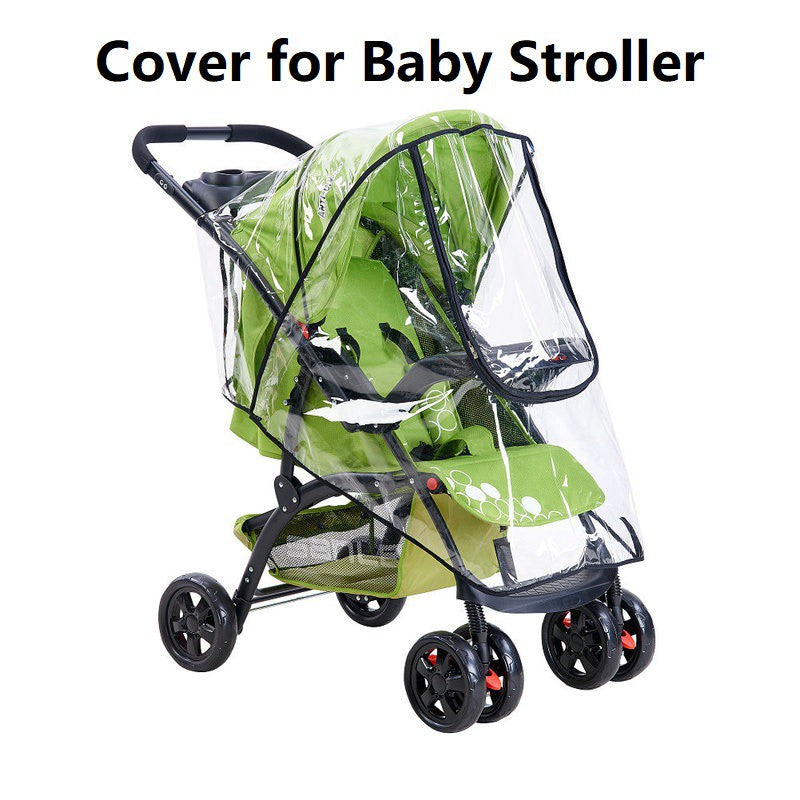 Baby Stroller Rain Sun Protection Mosquito Outdoor Waterproof Cover Block