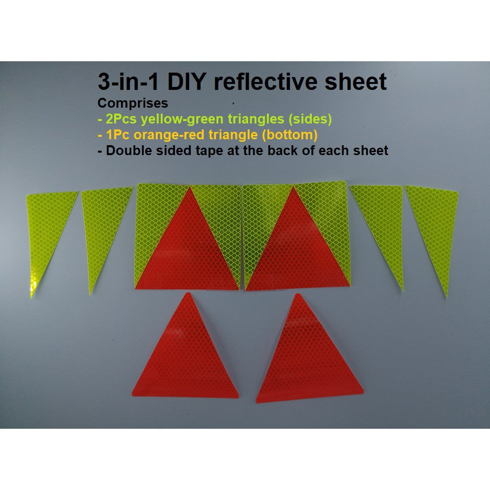 Probation P Plate or DIY reflective sheet for new drivers