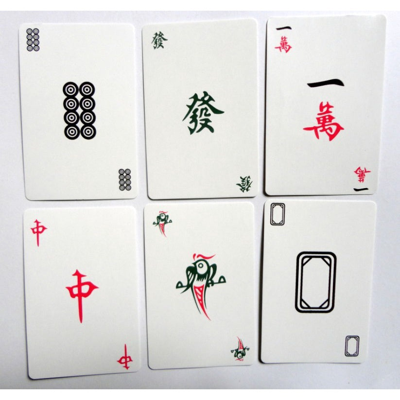 Mahjong Poker Cards Game with 2 dices