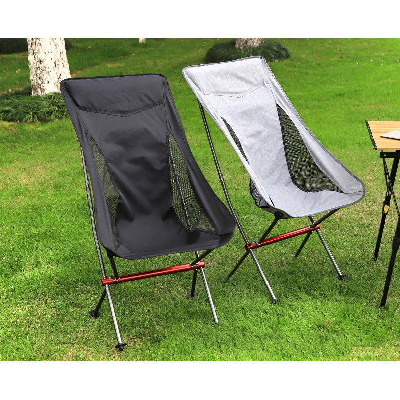 Travel Folding Chair  Ultralight High Load Camping Chair Portable Beach Hiking Picnic Seat Fishing Tools Outdoor Chair