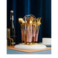 24 Pcs Stainless Steel Cutlery Set Table Knife Fork Spoon Kitchen Tableware Silverware Sets Made Of High Quality Grade