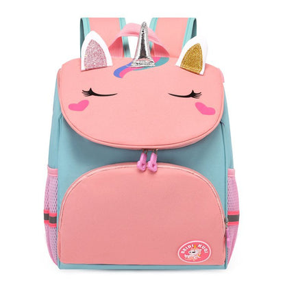 Kids backpack Unicorn Dinosaur Waterproof Bag For Children Kindergarten Schoolbag