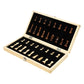 Top Quality Solid Wood Chessboard Magnetic Pieces Wooden Folding Magnetic Chess Set Entertainment Board Games Kids Child