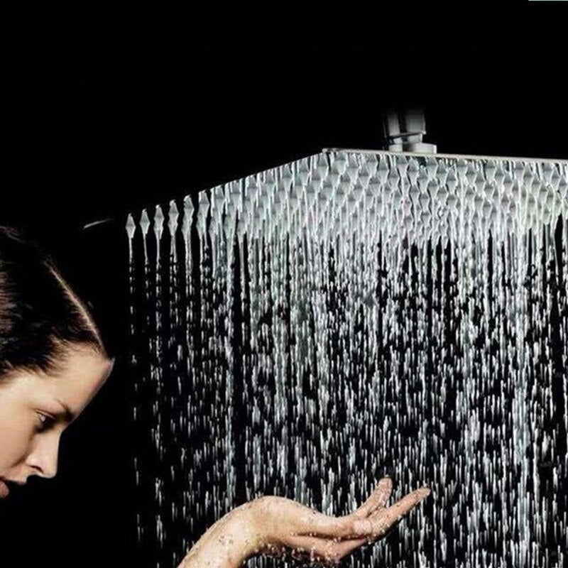 Copy of 6 and 12 Inches Ultra Thin 201 Stainless Steel Rain Square Shower Head Only