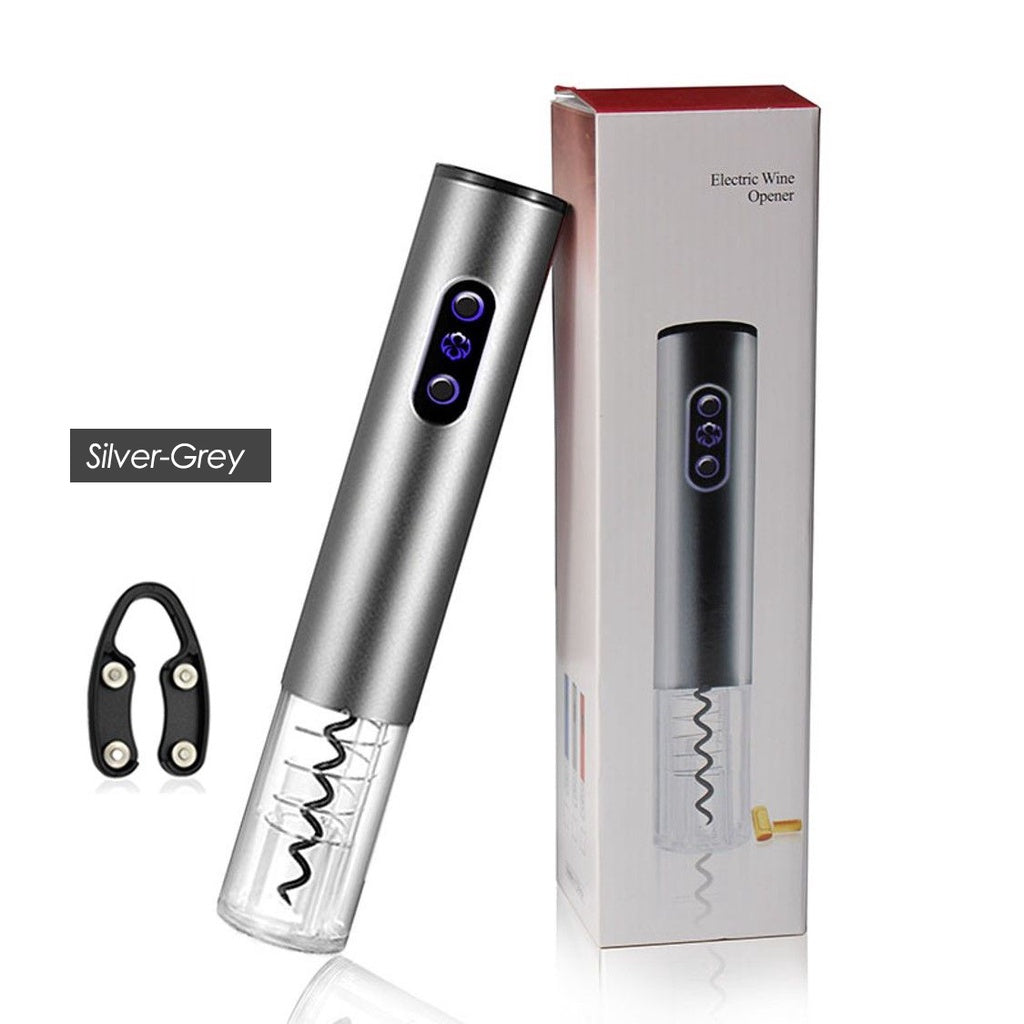 Electric Wine Bottle Opener Wireless Automatic Battery Operated Party Wine Opener With Foil Cutter Corkscrew