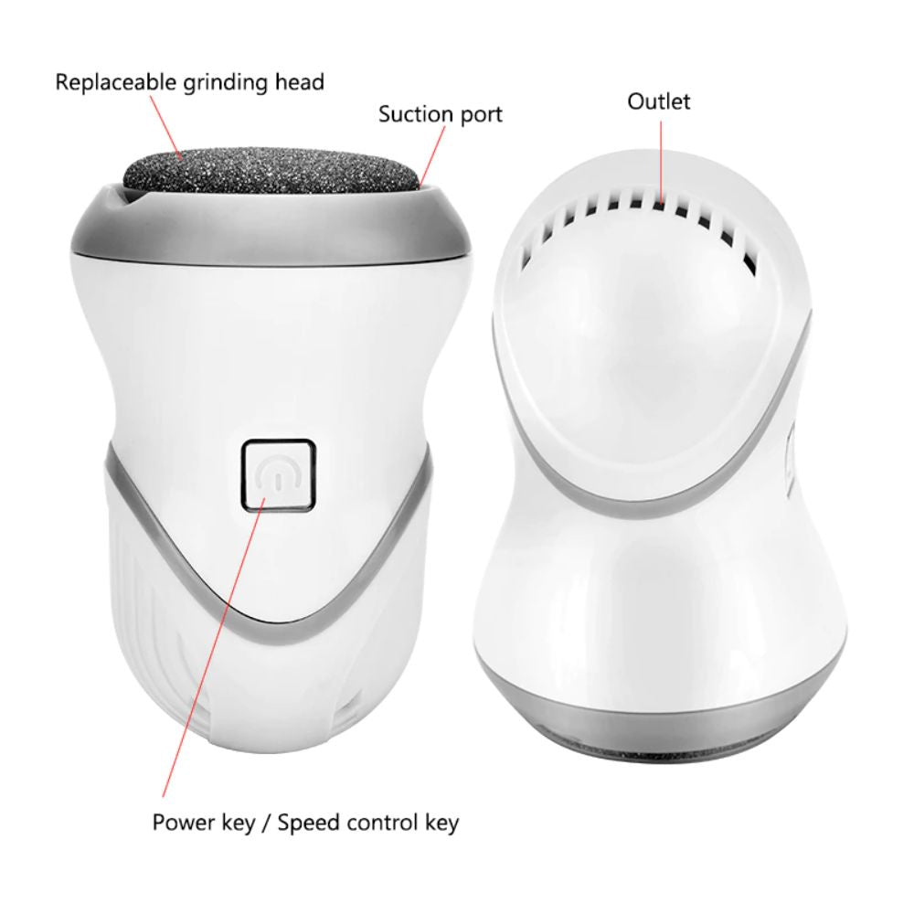 Rechargeable Foot Scrub Grinder To Dead Skin Grinding Artifact Exfoliate Kill Calluses Microdermabrasion Peeling Device