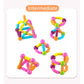 Magnetic Rods Set Building Blocks Sticks Magnet Puzzle Magnetic Sticks Construction Set STEM Educational Toy For Infants