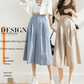 2022 Summer Korean Version Loose Cropped Pants High Waist Wide-leg Pants Slim Female Casual Pleated Casual Capris Skirts