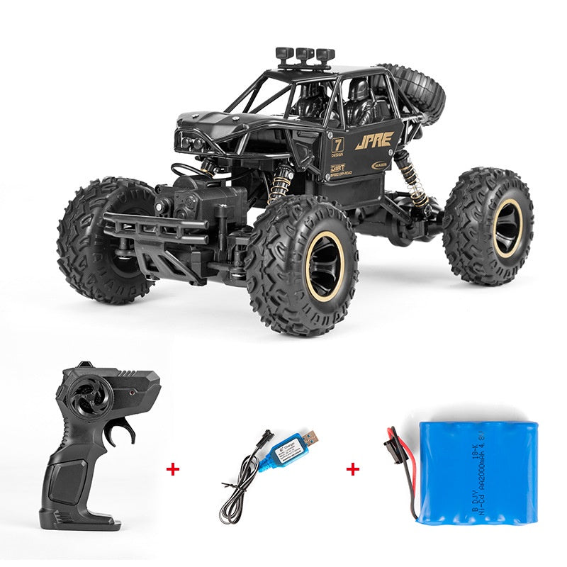 RC Drift Monster Truck Remote Control Toy Rock Crawler Rechargeable 4WD 2.4G High-Speed Big Monster Truck Off-road Kids