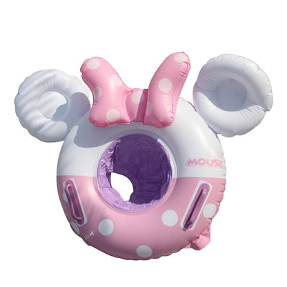 Kid’s Cartoon Inflatable Swimming Float 0-5Years Kids Safety Swimming Ring Fashion Mermaid Inflatable Baby Float
