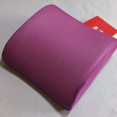Office Car Memory Foam Lumbar Cushion Waist Back Spine Support Comfortable Pillow For Back Pain Relief Breathable