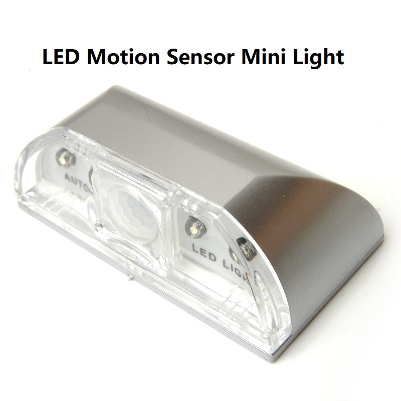 Micro Motion Sensor Light LED Mini Motion Sensor White Light Small Corridor Stairs Wardrobe Draw ...