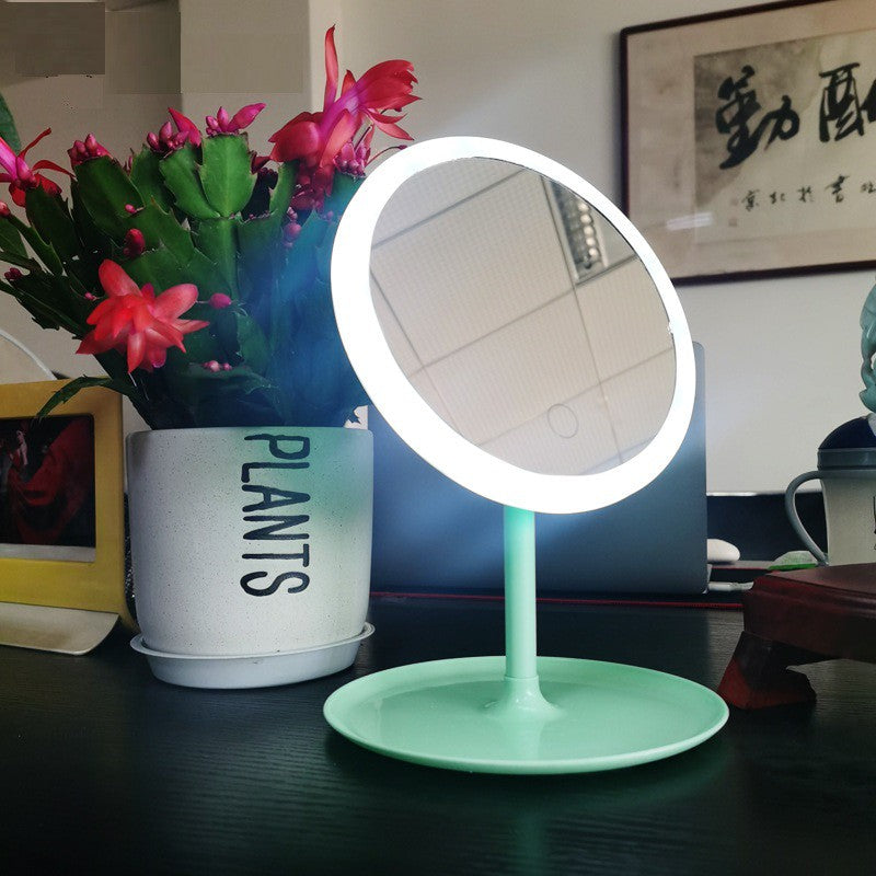 Mirror LED Light Make Up Cosmetic Lamp USB Table Adjustable Rotate Portable