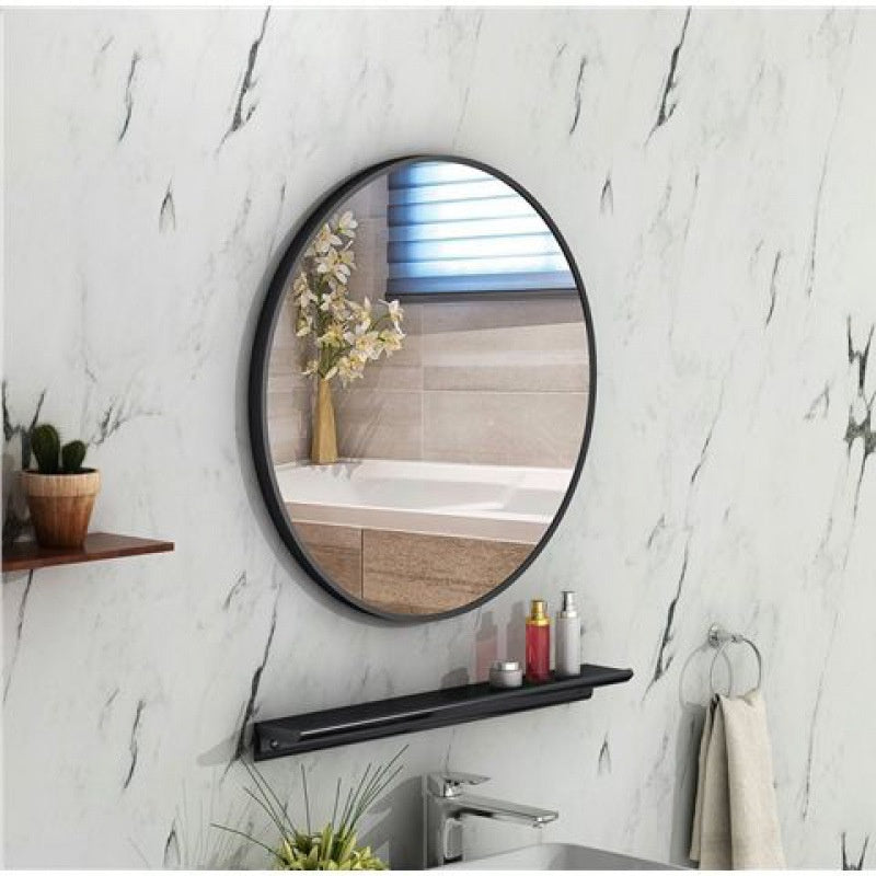 Copy of Wall Hanging Round Mirror Bathroom Toilet Living Room Corridor Bedroom Wall Mounted Black Mirror 40/50/60/70cm