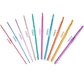 100pcs Aluminum Crochet Hooks Needles Set Weave Craft with Bag Hooks Knit Needles Gauge Scissors Stitch Holders DIY