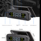Wireless Solar Tire Pressure Monitoring System TPMS Car Tire Air Pressure Tester + 4 External Sensors
