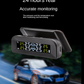 Wireless Solar Tire Pressure Monitoring System TPMS Car Tire Air Pressure Tester + 4 External Sensors