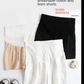 Maternity Shorts for Pregnant Women Summer Fashion Thin Cotton Linen Solid High Waist