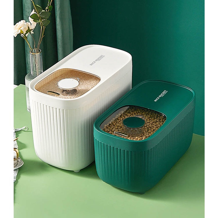 Kitchen Rice Airtight Container 5KG 10KG 15KG Bucket Nano Insect Moist ...