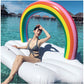 Large Giant floatie beach rainbow cloud inflatable float swimming pool party floats raft adult family kids children