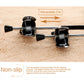 20Pcs of Strong Non Slip Clothing Black Hanger with Clip for Pants Skirt Bottom Nano-upgrade Strong Clamping Force