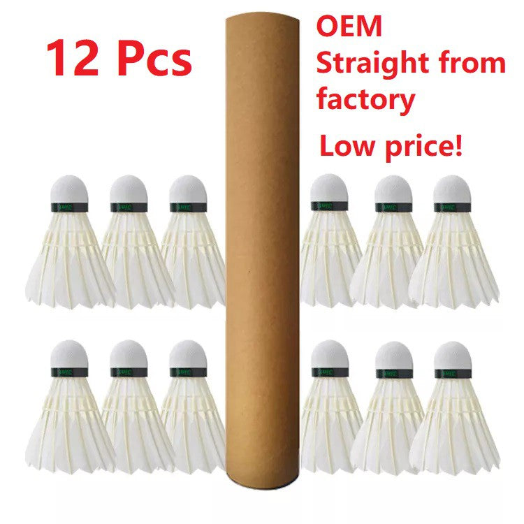 (A) Professional Training Badminton Net with Bag or (B) Badminton Net without Bag or (C) 12 Pcs High Quality Shuttlecock