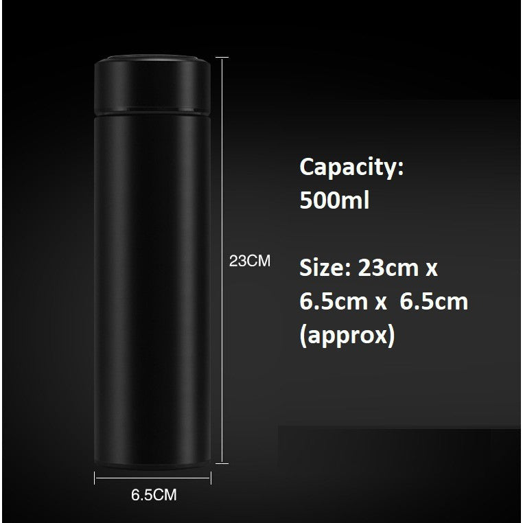 Copy of Vacuum Thermal Flask Water Bottle Thermos Temperature Tumbler Stainless Steel Cup Digital Display