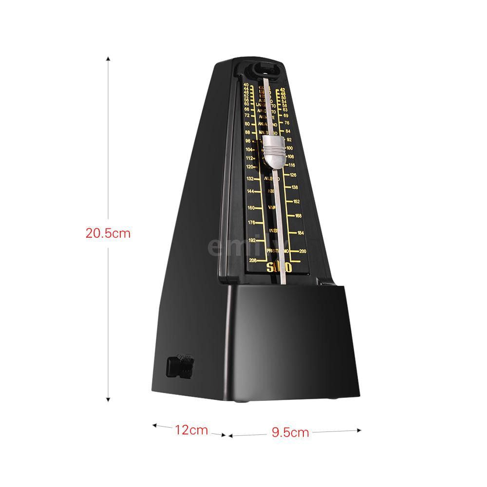 Standard Universal Mechanical Metronome ABS Material For Guitar Piano Drum Violin Musical Instrument Practice Grade Test