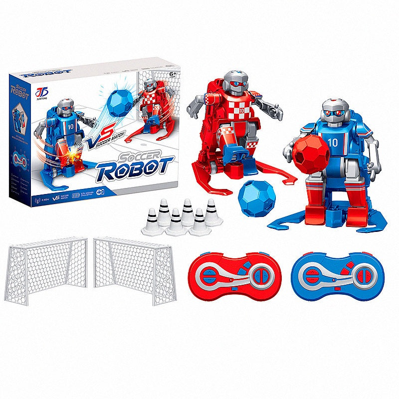 Kids Football Robot Toy With Remote Control Soccer Robot 2.4GHz RC Simple And Sensitive To Control Supports Multiplayers