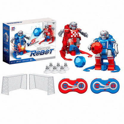 Kids Football Robot Toy With Remote Control Soccer Robot 2.4GHz RC Simple And Sensitive To Control Supports Multiplayers