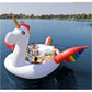 Giant Flamingo Unicorn Pool Float Inflatable Beach Party Swimming Floating Boat Toy Summer Rest Water Air Mattress Adult