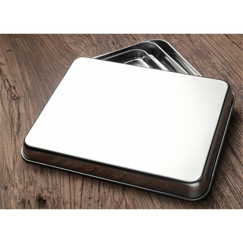 Copy of Premium Stainless Steel Oven Baking Tray Removable Cooling Rack Set Plate BBQ Tray Pan Dish Grill Mesh Kitchen Tool