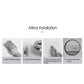 Copy of Wall Hanging Round Mirror Bathroom Toilet Living Room Corridor Bedroom Wall Mounted Black Mirror 40/50/60/70cm