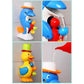 Kids Shower Bath Toys Cute Duck Waterwheel Dolphin Toys Baby Faucet Bathing Water Spraying Tool Wheel Type Dabbling Toy