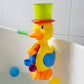 Kids Shower Bath Toys Cute Duck Waterwheel Dolphin Toys Baby Faucet Bathing Water Spraying Tool Wheel Type Dabbling Toy