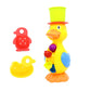 Kids Shower Bath Toys Cute Duck Waterwheel Dolphin Toys Baby Faucet Bathing Water Spraying Tool Wheel Type Dabbling Toy