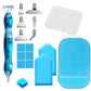 1 Set 5D Resin Crystal Diamond Painting Pen with Metal Tips Tray Glue Clay Non-slip Mat Diamond Painting Tools Kit