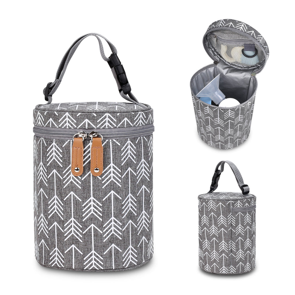 Breastmilk Cooler Bag Insulated Baby Bottle Bag Freezer Lunch Bag Perfect for Daycare Travel Back to Work Nursing Mom