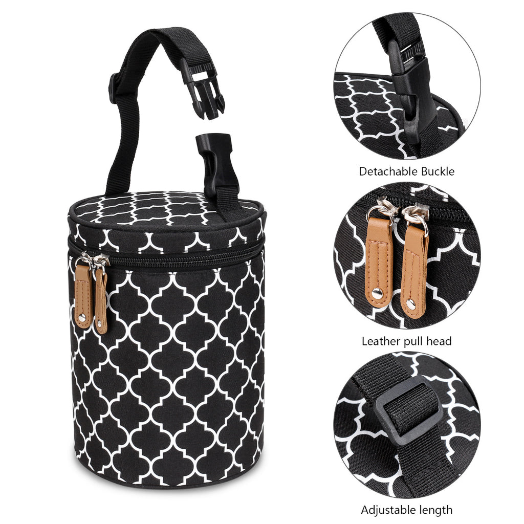 Breastmilk Cooler Bag Insulated Baby Bottle Bag Freezer Lunch Bag Perfect for Daycare Travel Back to Work Nursing Mom