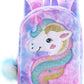 Unicorn Children Princess School Bag Cartoon Kindergarten Schoolbags Kids Color Plush Soft Cute Girls Travel Backpack